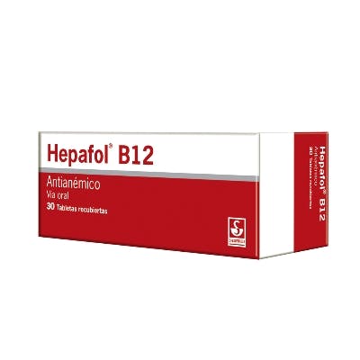 HEPAFOL B12 X 30TAB