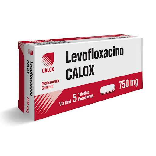 LEVOFLOXACINA 750MG X 5TAB CALOX