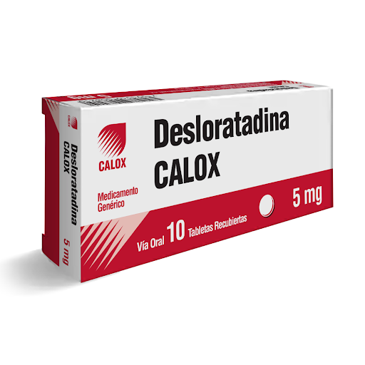DESLORATADINA 5MG X 10TAB CALOX