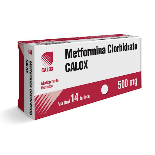 METFORMINA CLORHID 500MG X 14TAB CALOX