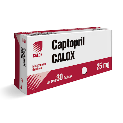 CAPTOPRIL 25MG X 30TAB CALOX