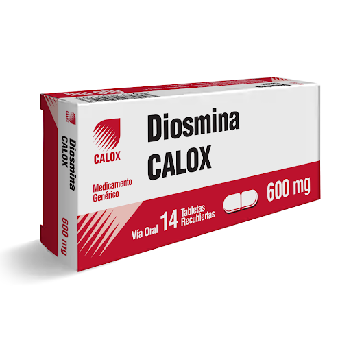 DIOSMINA 600MG X 14TAB CALOX