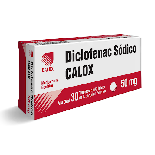 DICLOFENAC SODICO 50MG X 30TAB CALOX