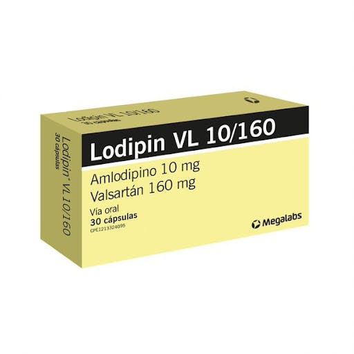 LODIPIN VL 10MG-160MG X 30CAP