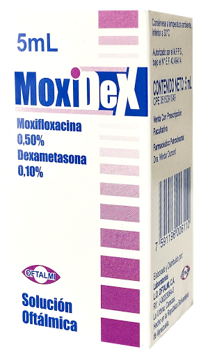 MOXIDEX 5ML GOTAS