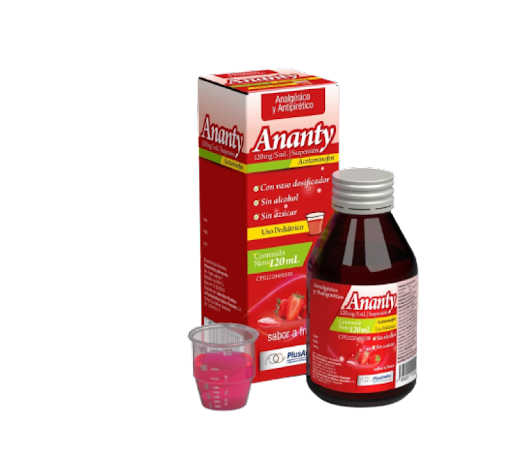ANANTY 120MG/5ML SUSP ORAL PED X 120ML