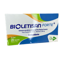 BIOLETISAN FORTE 50MG-500MG X 20 CAP