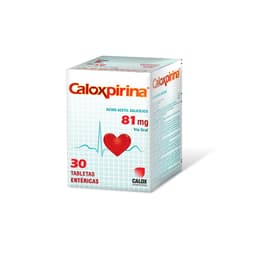 CALOXPIRINA 81MG X 100 TAB