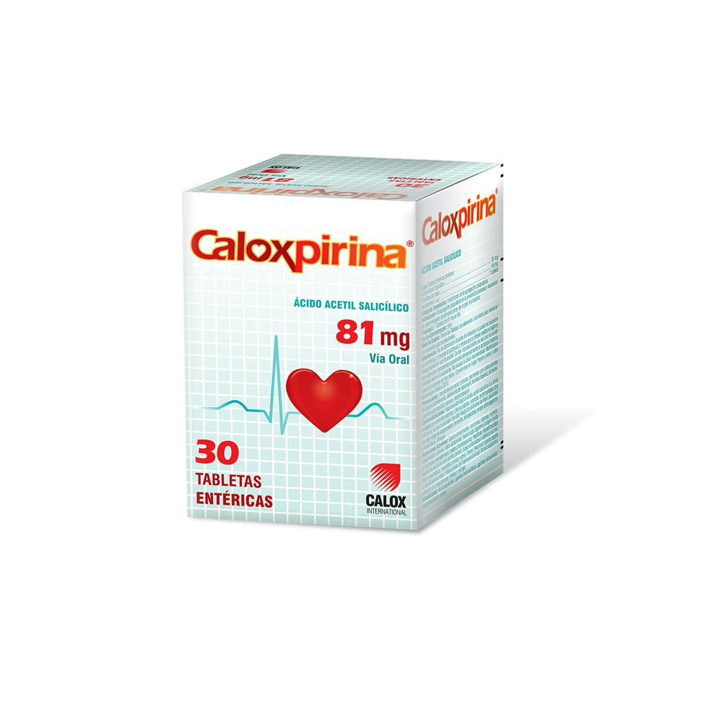 CALOXPIRINA 81MG X 100 TAB