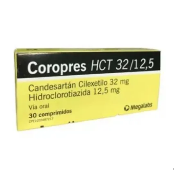 COROPRES HCT 32MG-12.5MG X 10COMP