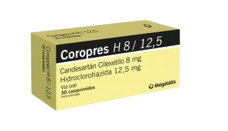 COROPRES HCT 8MG-12.5 X 10COMP