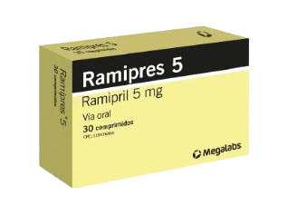 RAMIPRES 5 MG X 30  COMP