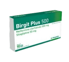 BIRGIT PLUS 50MG-500MG X 10COMP