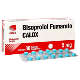 BISOPROLOL FUMARATO 5MG X 30TAB CALOX