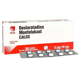 DESLORATADINA-MONTELUKAST 5MG-10MG X 30T