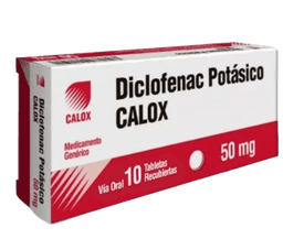 DICLOFENAC POTASICO 50MG X 10 TAB CALOX