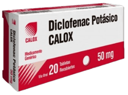 DICLOFENAC POTASICO 50MG X 20TAB CALOX