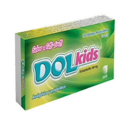 DOL KIDS 160MG X 20TAB M TUTTI FRUTTI