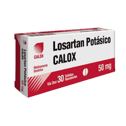 LOSARTAN POTASICO 50MG X 30TAB CALOX