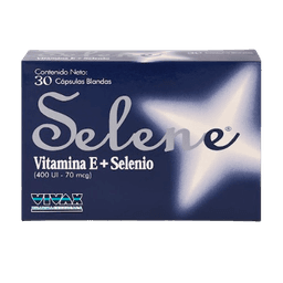 SELENE 400UI-70MCG X 30 CAPS BLANDAS