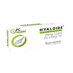 HYALOIDE 25MG/2.5ML X 1 AMP PRELLENADA