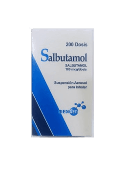 SALBUTAMOL AER 100MCG X 200DOSIS MEDIGEN