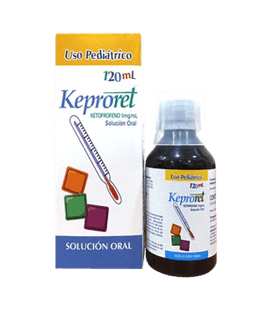KEPRORET SOLUCIÓN ORAL PEDIATRICO 120ML