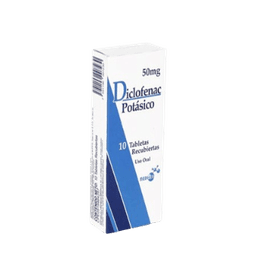 DICLOFENAC POTASICO 50MG X 10TAB MEDIGEN