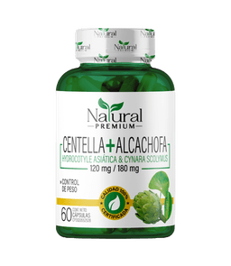 CENTELLA+ALCACHOFA 120/180MG X 60CAP