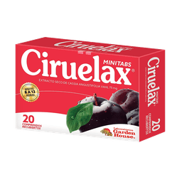 CIRUELAX MINITABS 75MG X 20 COMP