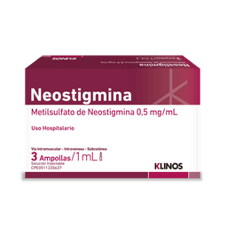 NEOSTIGMINA I.M I.V 0.5MG/ML X 3AMP