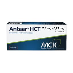 ANTAAR HCT 2,5MG-6,25MG X 10TAB