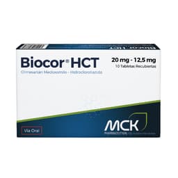 BIOCOR HCT 20MG-12.5MG X 10TAB