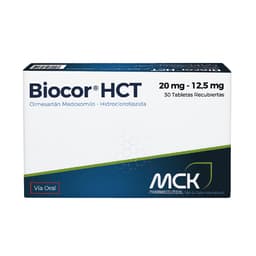 BIOCOR HCT 20MG-12,5MG X 30TAB