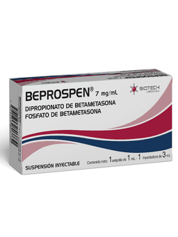 BEPROSPEN 7MG/ML SUSP INY KIT 1ML X 1AMP