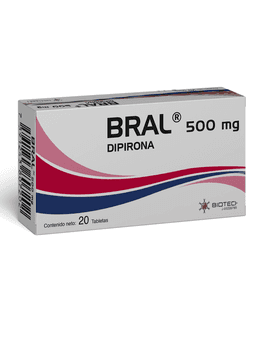 BRAL 500MG X 20TAB