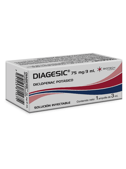 DIAGESIC 75MG/3ML SOL INY X 1 AMP
