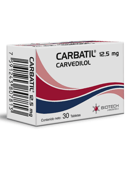 CARBATIL 12,5 MG X 30TAB