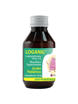 LOGANIL 100MG/5ML 120ML JARABE PEDIATRIC