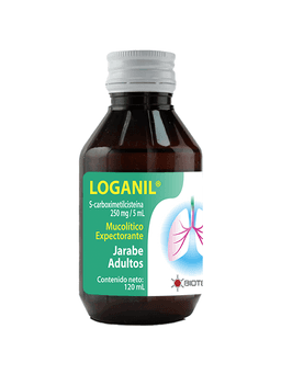LOGANIL 250MG/5ML 120ML JARABE ADULTO