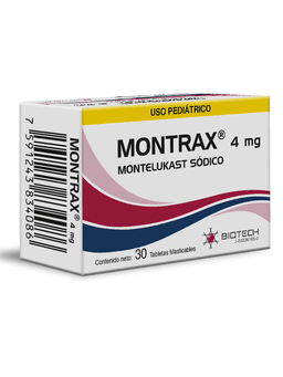 MONTRAX 4MG X 30TAB