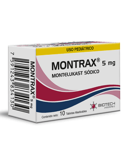 MONTRAX 5MG X 10TAB MAST