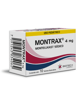 MONTRAX 4MG X 10TAB MAST