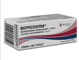 BEPRODERM 0.05%-0.1% CREMA X 15G BIOTECH