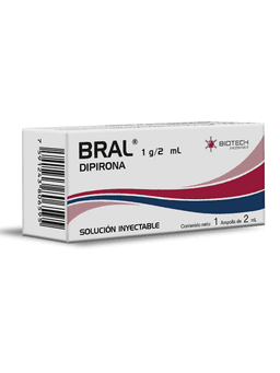 BRAL 1GR/2ML SOL INY X 1 AMP